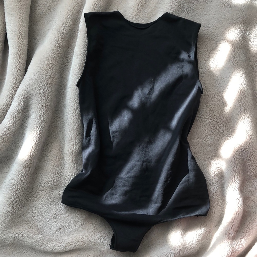 Skims Black Bodysuit